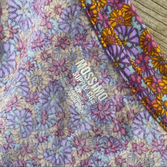 NWT Mossimo supply co pink/yelllow floral 98 top - Picture 6 of 8